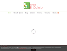 Tablet Screenshot of casaelquinto.com